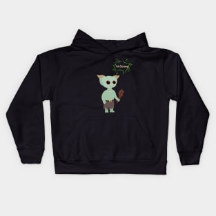 I'm Strong - Cute Little Goblin Kids Hoodie